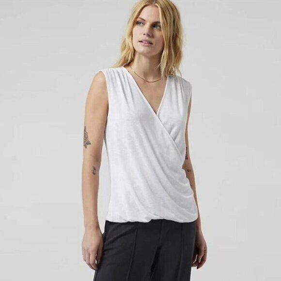 ATHLETA Breezy Wrap Sleeveless Tank XS Size - Picture 1 of 10